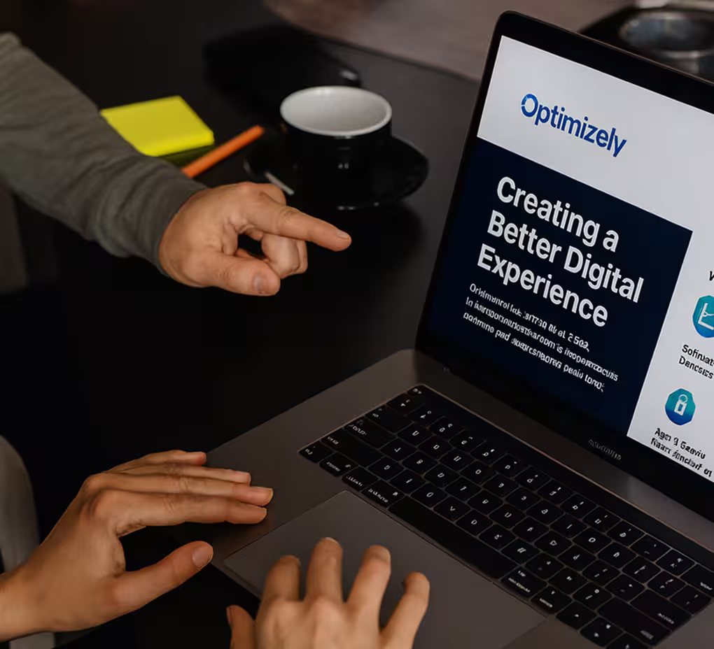 Drupal enterprise CMS platform illustration showing scalable content management capabilities