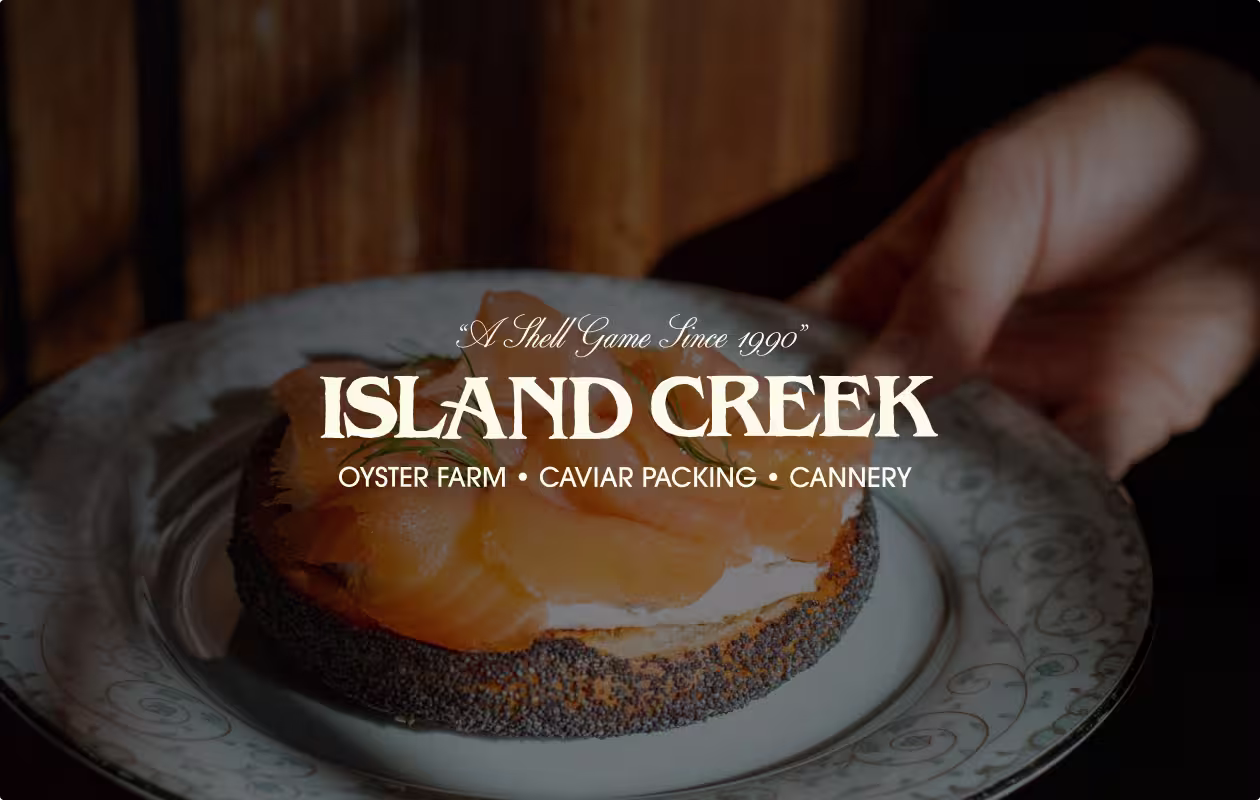 Island Creek Oysters ecommerce site