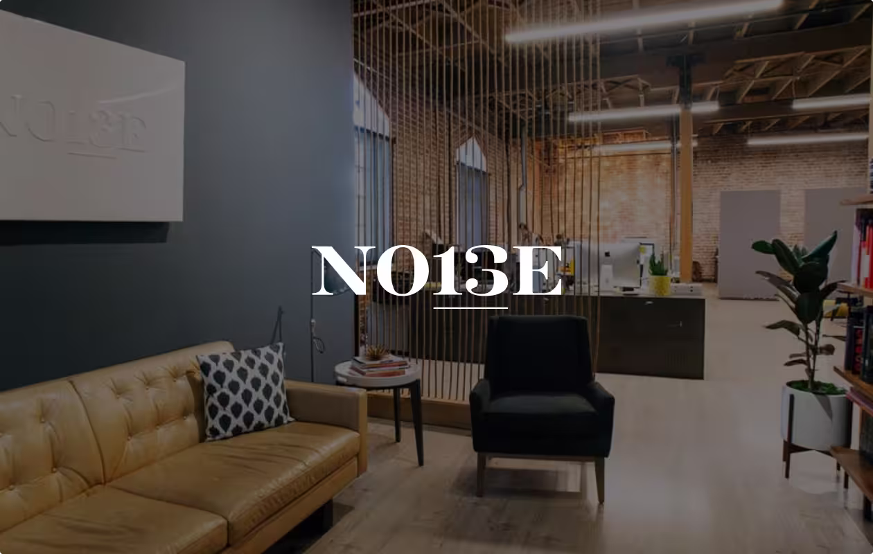 Noise 13 branding agency office