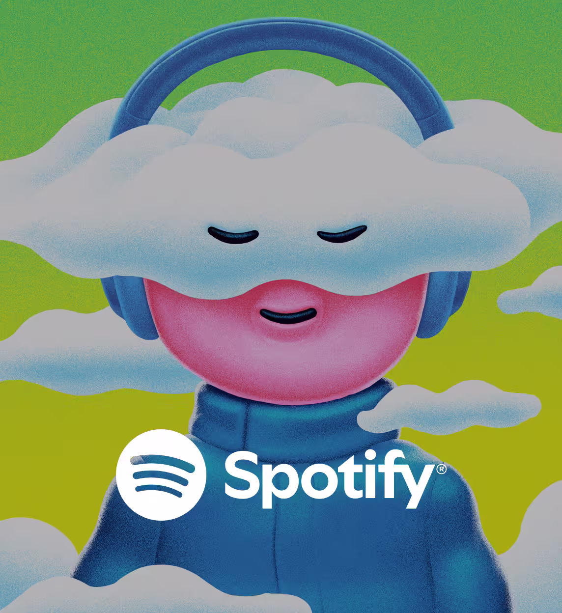 Spotify web experience collage