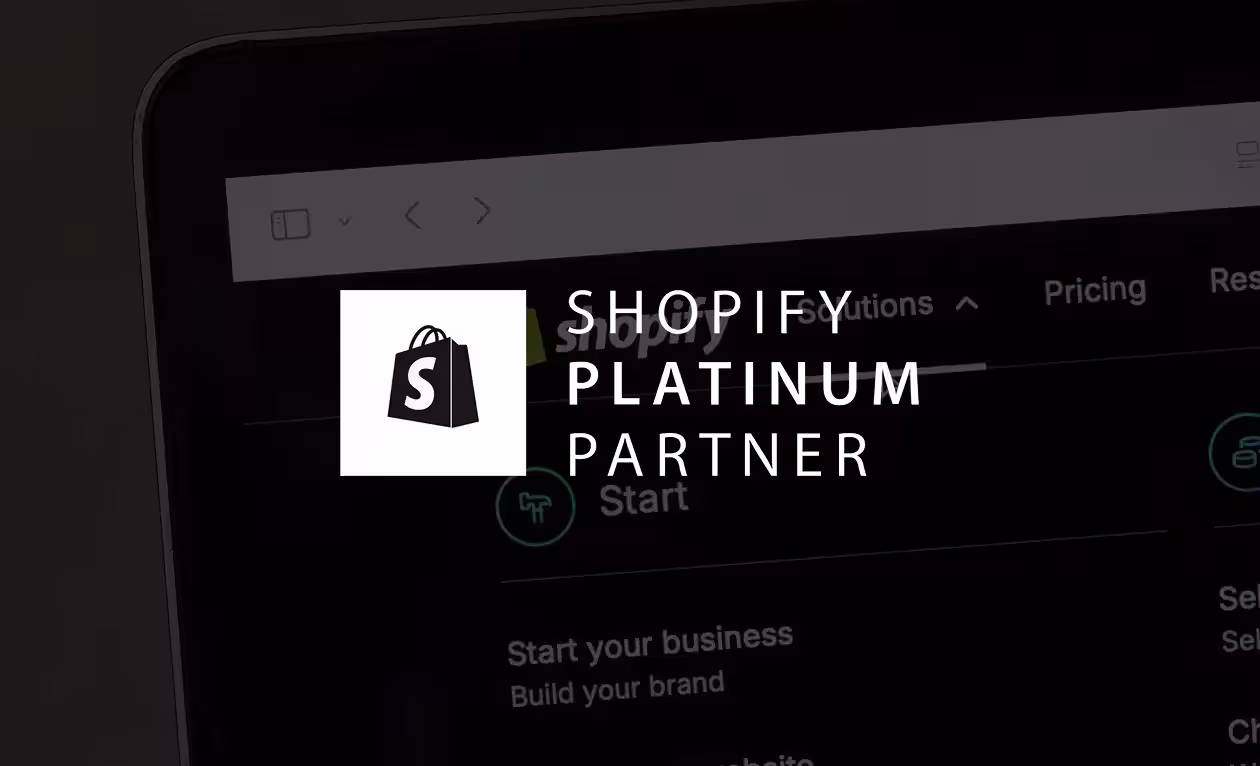 Shopify Platinum Partner dashboard screenshot